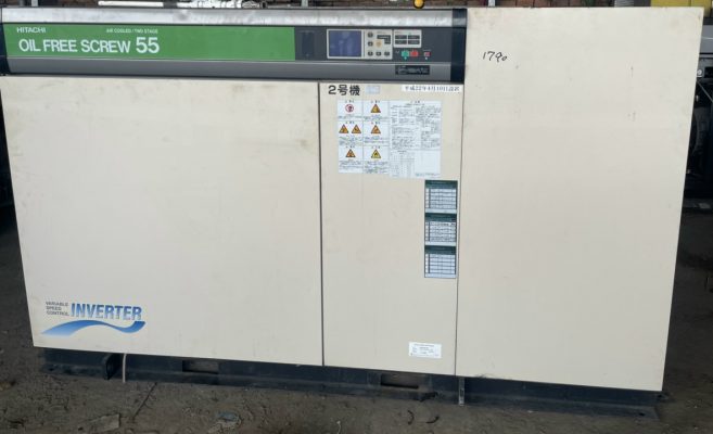 Máy Nén Khí Không Dầu 55kw Biến Tần Hitachi 2010