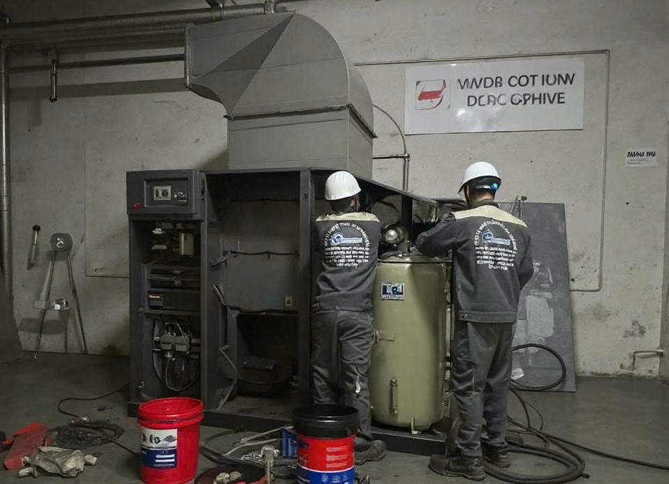 Sửa máy nén khí, bảo trì định kỳ, giá cạnh tranh, bảo hành dài hạn, chuyên môn giải, có mặt  24/7, phụ tùng thay thế có sẵn