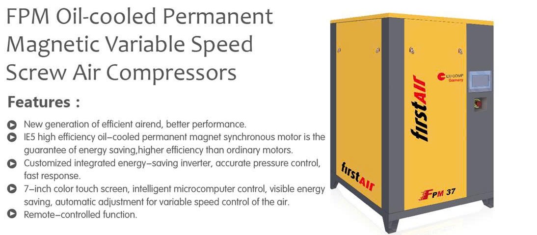 Máy nén khí FirstAir bảo hành 5 năm