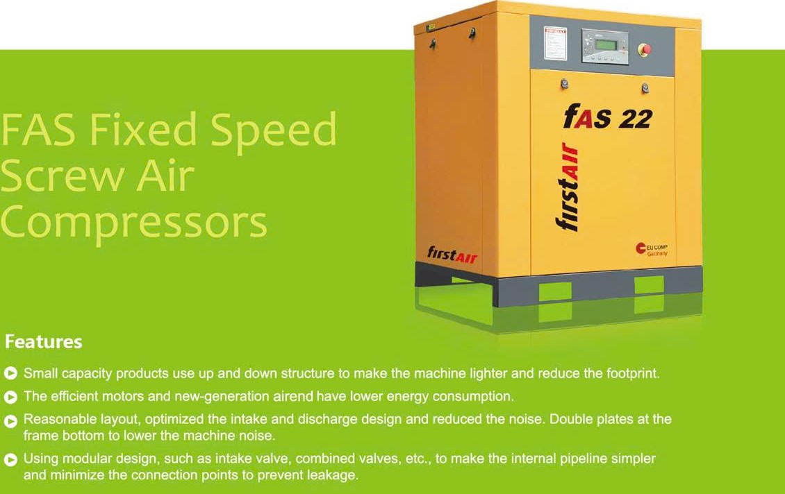 Máy nén khí FirstAir bảo hành 5 năm